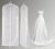 Чехол для одежды VPL 60 х 170 х 20 см флизелиновый белый для платья и объемной одежды