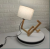 Настольная деревянная дизайнерская лампа «Человечек»