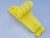 Набор 10 шт детские плечики вешалки ДПД 32 см пластмассовые желтые