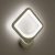 Настенный светодиодный светильник, бра LUMINARIA TETRA 24W S250 ON/OFF WHITE