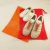 Мешок-пыльник для обуви на затяжке EcoNova набор 2 шт красный+оранжевый