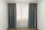 Комплект готовых штор Блэкаут Лен 150×275 см Серые (674)