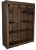 Шкаф-гардероб текстильный KAJA Mira Maxi Emako 10 полок коричневый (7801486663)