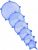 Набор силиконовых крышек Kitchenio Super Stretch Silicone Синих 6 шт (2000992400725)