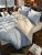 Комплект постельного белья Domikus Микрофибра 145х210 Голубой с бежевым (4829900027520)