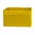 Ящик для хранения 25*35*20 см, (спанбонд), с отворотом (желтый)»Українська Оселя»