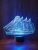 3D светильник-ночник «Корабль» CreativeLamps Увеличенная пластина (1046)