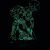 Акриловый светильник-ночник Сяо Маск (Xiao Mask) зеленый tty-n000375