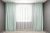 Комплект штор Декорин Микровелюр 150×265 см Пастельно-бирюзовых 2 шт (ROZ6400055519)