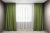 Комплект штор Декорин Микровелюр 200×260 см Зеленых 2 шт (ROZ6400055748)