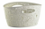 Корзина для хранения Корзинка с ручками Ажурная малая Elif MUP-EL321-WHITE Белая (IR00511)
