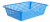 Корзина для хранения Корзина пластиковая прямоугольная Бликпласт MBK-85904 Голубой (IR00430)