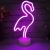 Ночник неоновый лампа Fire фламинго pink 8 режимов