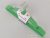 Набор 10 шт плечики Qinsu Hanger 40 см металлические в силиконовом покрытии зеленого цвета