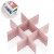 Универсальный разделитель для ящиков RLXHOME 3 пластины 55х10 см розовый