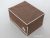 Коробка для хранения STN Бантик коричневого цвета 443424