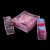 Комплект органайзеров для нижнего белья 3 шт Средняя плотность, Розовый (ОД-126-14)