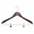 Вешалка для одежды Viland буковая с прищепками на металлической перемычке 44.5 х 1.4 см красное дерево (FS20621)