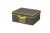 Коробка для хранения вещей Мій Дім с крышкой и PVC окошком M 40 х 33 х 18 см (UC09974)