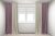 Шторы Декорин Микровелюр Дабл 150×275 см Серо-бежевые с серо-розовым 2 шт (ROZ6400063894)