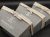 Ящики для хранения декоративные деревянные отделаны тканью 28х19х14 см 3 шт Серый (F-035-2)