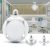 Раскладная светодиодная лампочка , LED лампа 40Вт E27 Football UFO Lamp White