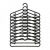 Набор вешалок для одежды IKEA SPRUTTIG 10 шт черный 203.170.79