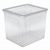Ящик для хранения Clearbox 30л с крышкой 2236 KEEPER