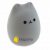 Ночной светильник LED силиконовый детский Котик UTM 7-цветной режим Plus