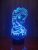 3D светильник-ночник «Эльза Холодное сердце» CreativeLamps Увеличенная пластина (1068)