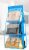 Подвесной Органайзер для хранения женских сумок в шкафу Organizers 40 х 90 см голубой на шесть ячеек