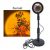 Проекционный светильник закат Sunset Lamp USB проектор атмосферная лампа для фото