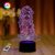 3D ночник GENSHIN IMPACT «Ноэлль» (УВЕЛИЧЕННОЕ ИЗОБРАЖЕНИЕ) подарочная упаковка + 16 цветов + пульт ДУ + сетевой адаптер + батарейки (3ААА)  3DTOYSLAMP