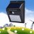 Светодиодный навесной фонарь с датчиком движения и солнечной панелью UKC Solar 609 + solar 30 диодов