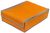 Органайзер для бюстгальтеров на 7 отделений с крышкой Supretto 27х36х11 см Оранжевый (5688-0001)