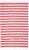 Полотенце Barine Pestemal Deck Red 95×170 (svt-2000022244275)