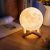 Лампа Луна 3D Moon Lamp. Настольный светильник луна Magic 3D. 3D ночник, светильник на сенсорном управлении