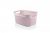 Корзина для хранения Ucsan plastik Drop Design 3,3 л розовая M-162