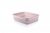 Корзина для хранения Ucsan plastik Drop Design малая 2,2 л розовая M-161