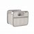 Складной короб для хранения, размер мини Meori, 16,5x14x12,5 см, светло-серый (A100529)