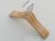Набор вешалок Hanger WD 38 см светлые деревянные крючок хром 5 шт
