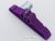 Набор 10 шт плечики вешалки Hanger BNT39 39 см фиолетового цвета бархатные флокированные