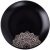 Тарелка обеденная Limited Edition Kora круглая 25 см Черная (JH5277S-1)