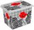 Ящик для хранения Keeeper PoppyStile 29 x 27 x 39 см 20 л с крышкой Прозрачный (2819kee)