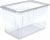 Ящик для хранения Keeeper Clearbox 39 x 35 x 59 см 52 л с крышкой Прозрачный (2238kee-прозрачный)