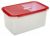 Контейнер для морозилки Keeeper Micro-Clip прямоугольный 4.8 л Красный (KEE-4558)