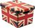 Ящик для хранения Curver Deco`s British Flag 23л 01881