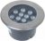 Грунтовый светильник Brille LG-24/12W CW IP67 LED (34-392)