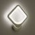 Настенный светодиодный светильник, бра LUMINARIA TETRA 24W S250 ON/OFF WHITE 220V IP20