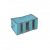 Органайзер, складной кофр для хранения одежды 60×35×30см BDI Home Голубой